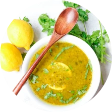 Lemon Coriander Soup-recipe